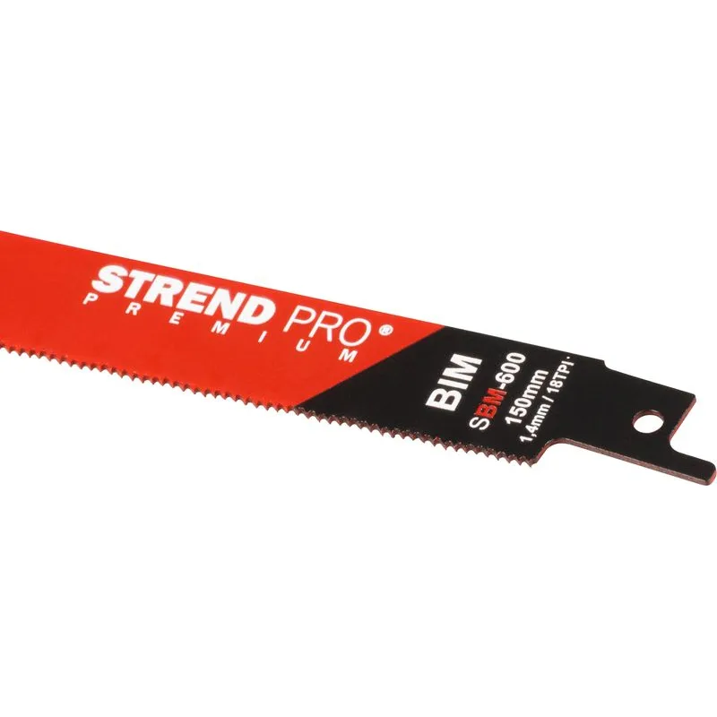 List do chvostovej píly SBM-600 150 mm, Bi-metal, na kov a plech