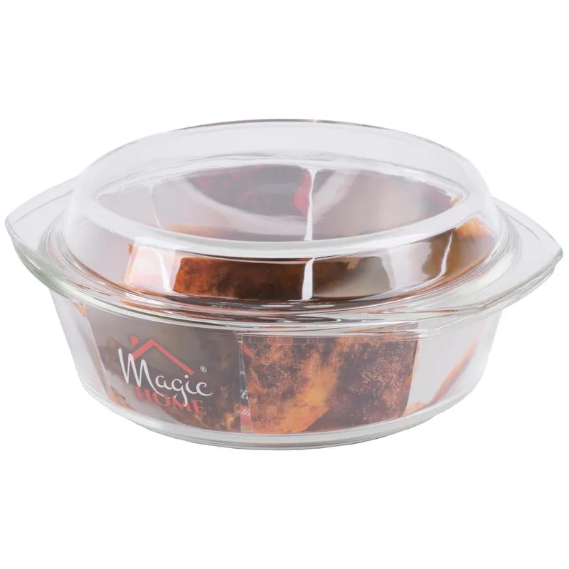 Misa MagicHome, zapekacia, 2.5 l, borosilikátové sklo