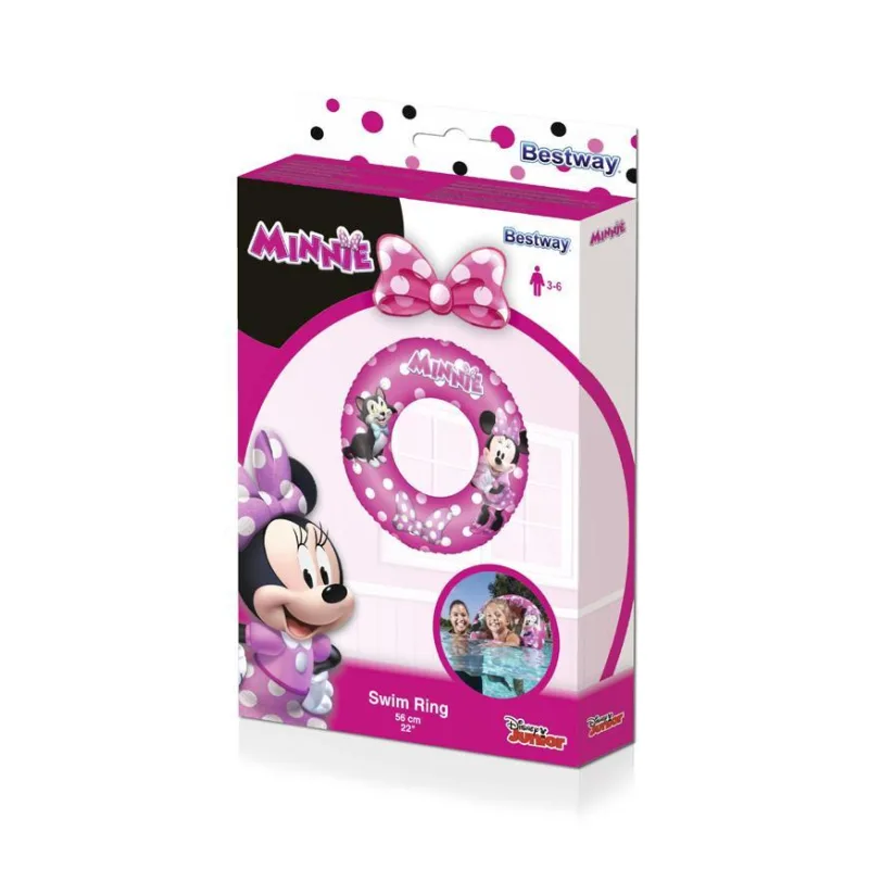 Bestway 91040 Kruh, Minnie, 56 cm, nafukovací