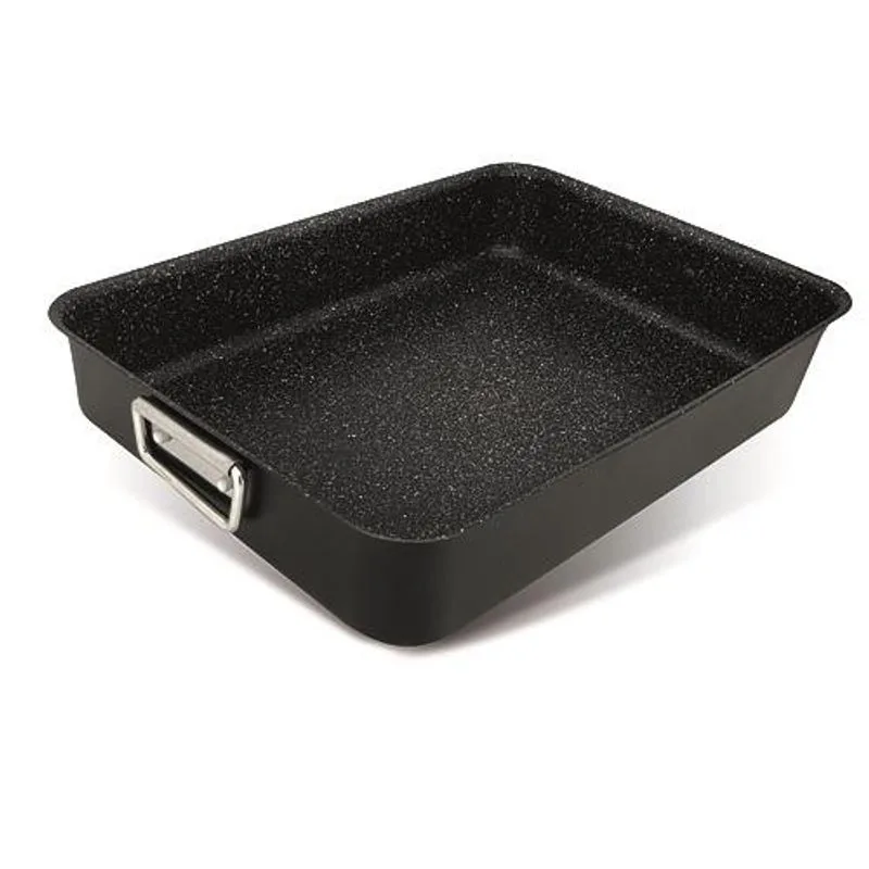 Plech na pečenie MagicHome Marble Line – 40x28x6,5 cm