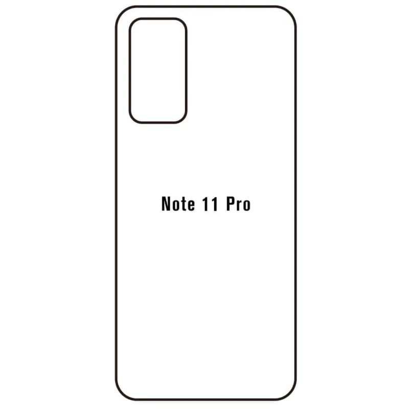 Ochranná fólia Sunshine Hydrogel pre Redmi Note 11 Pro, Note 11 Pro Plus Variant:: zadná čirá
