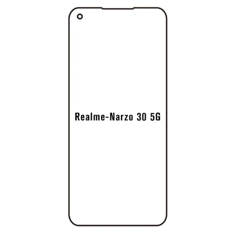 Ochranná fólia Sunshine Hydrogel pre Realme Narzo 30 5G Variant:: zadná čirá