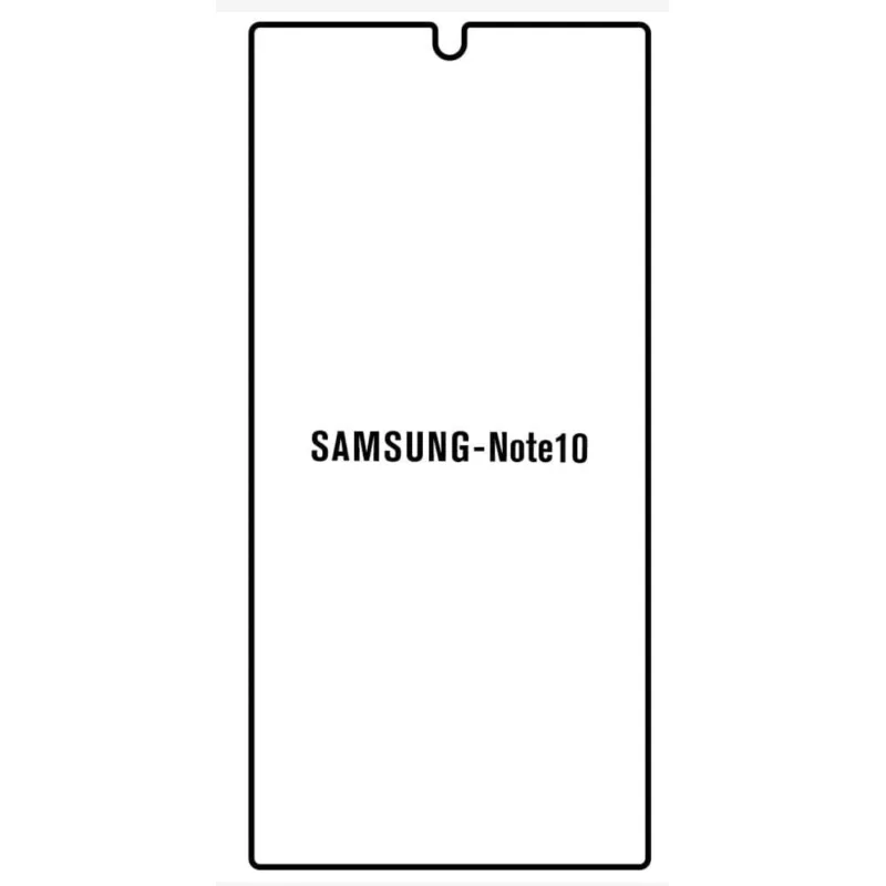 Ochranná fólia Sunshine Hydrogel pre Samsung Galaxy Note 10 (SM-N970) Variant:: zadná matná
