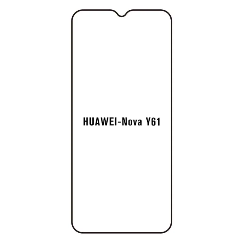 Ochranná fólia Sunshine Hydrogel pre Huawei Nova Y61 Variant:: zadná matná