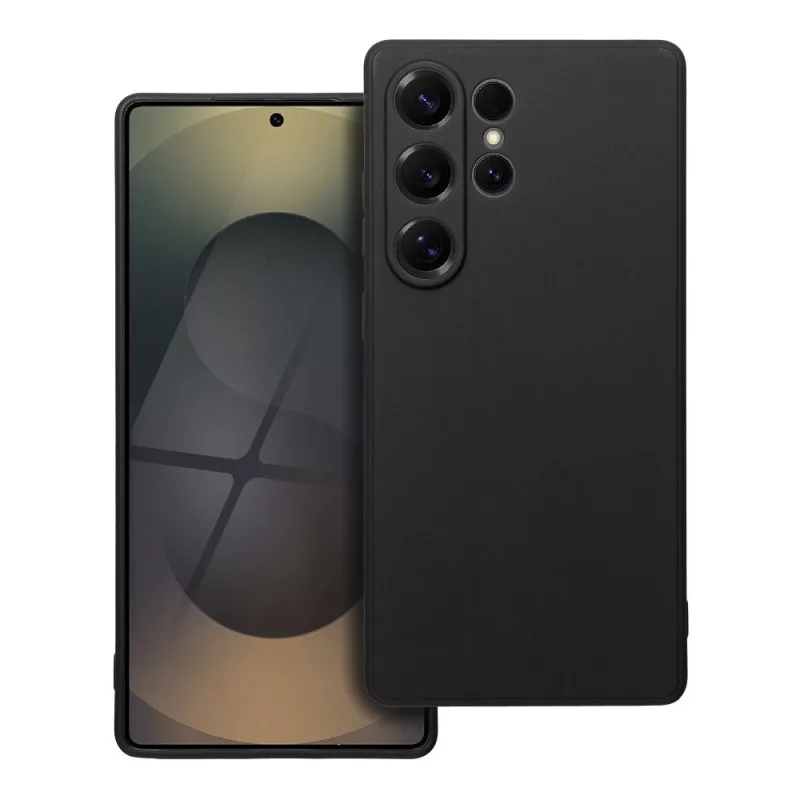 Soft Flex Puzdro na mobil Samsung Galaxy S25 Ultra, čierne