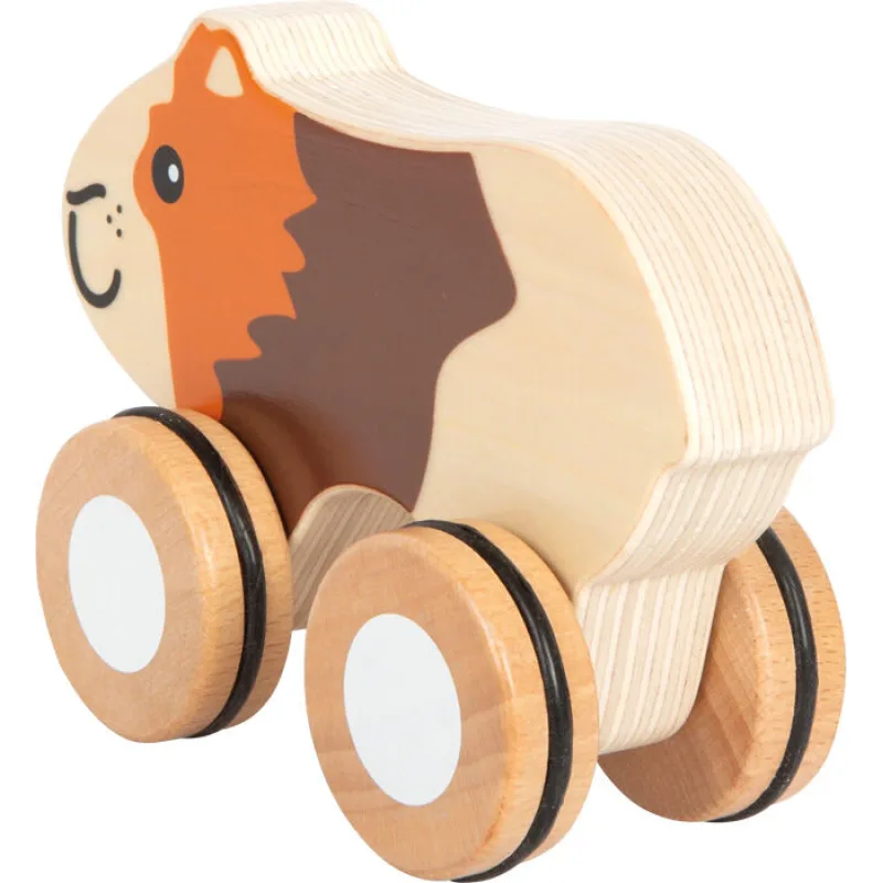 Drevená ťahacia hračka Morča