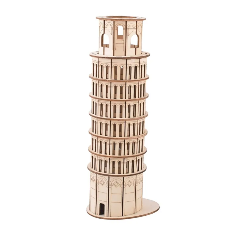Woodcraft Drevené 3D puzzle Šikmá veža v Pise
