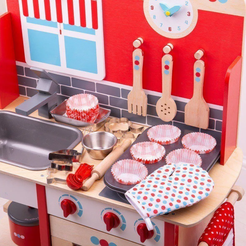 Bigjigs Toys Set detských nástrojov na pečenie