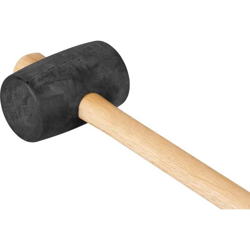 Gumené kladivo Blackhead, 450 g, drevená rúčka