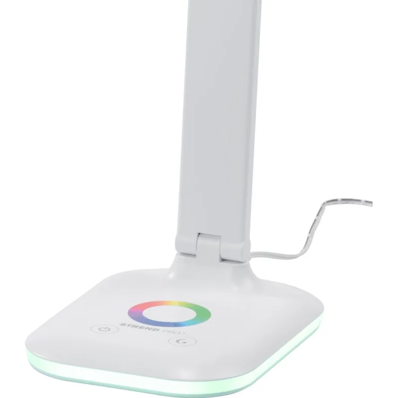 Lampa Strend Pro, stolná, voľba intenzity a farby svetla, RGB, 12 V, 4 W, biela