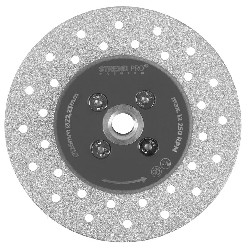 Diamantový kotúč Strend Pro Premium CGW31, 125 mm, M14, obojstranný