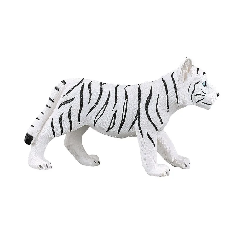 Mojo Tiger biely mláďa stojace