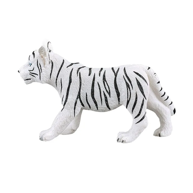 Mojo Tiger biely mláďa stojace