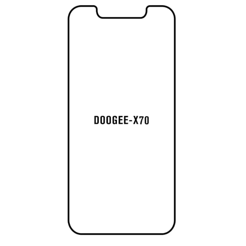 Ochranná fólia Sunshine Hydrogel pre Doogee X70 Variant:: predná čirá