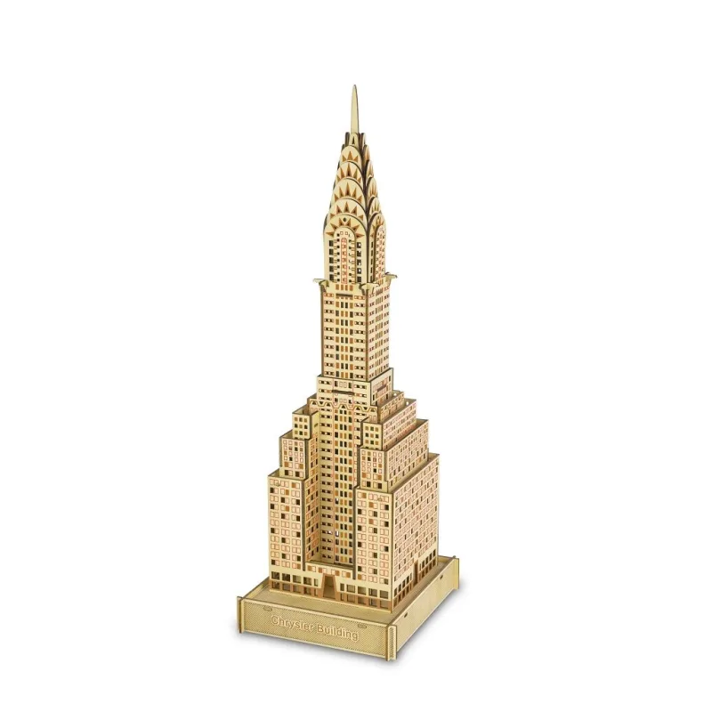 Woodcraft Drevené 3D puzzle Chrysler Building