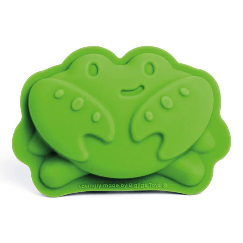 Bigjigs Toys Silikónové formičky zelené Meadow