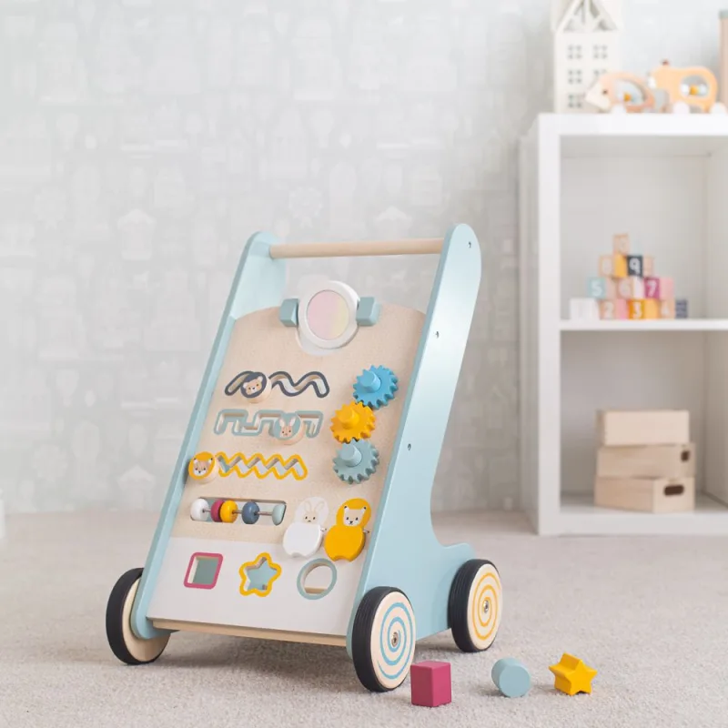 Bigjigs Toys Aktívne chodítko Lesné zvieratká