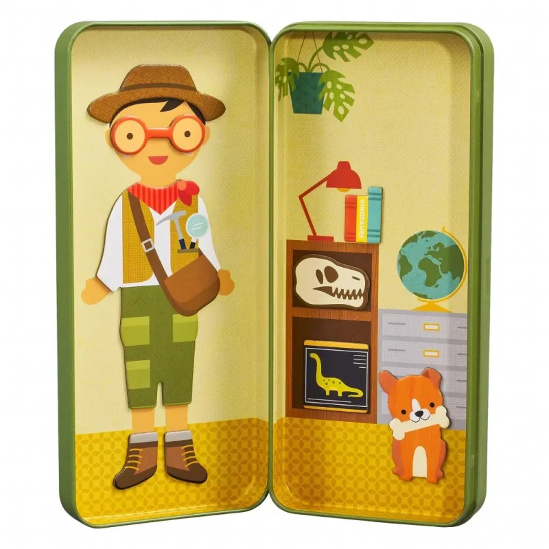 Petitcollage Magnetické puzzle Archeológ