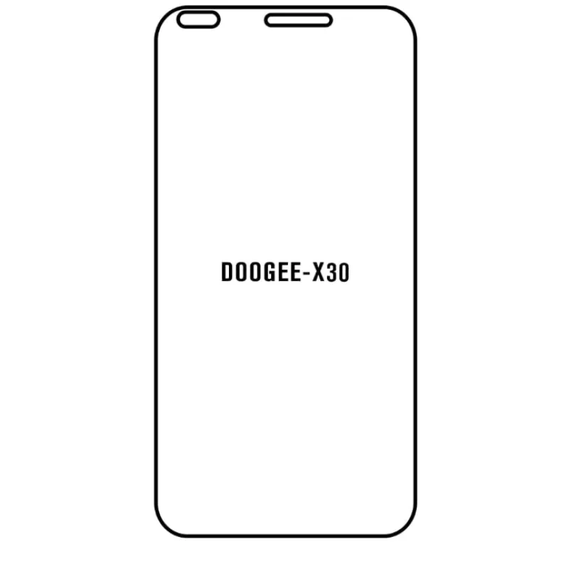 Ochranná fólia Sunshine Hydrogel pre Doogee X30 Variant:: predná čirá