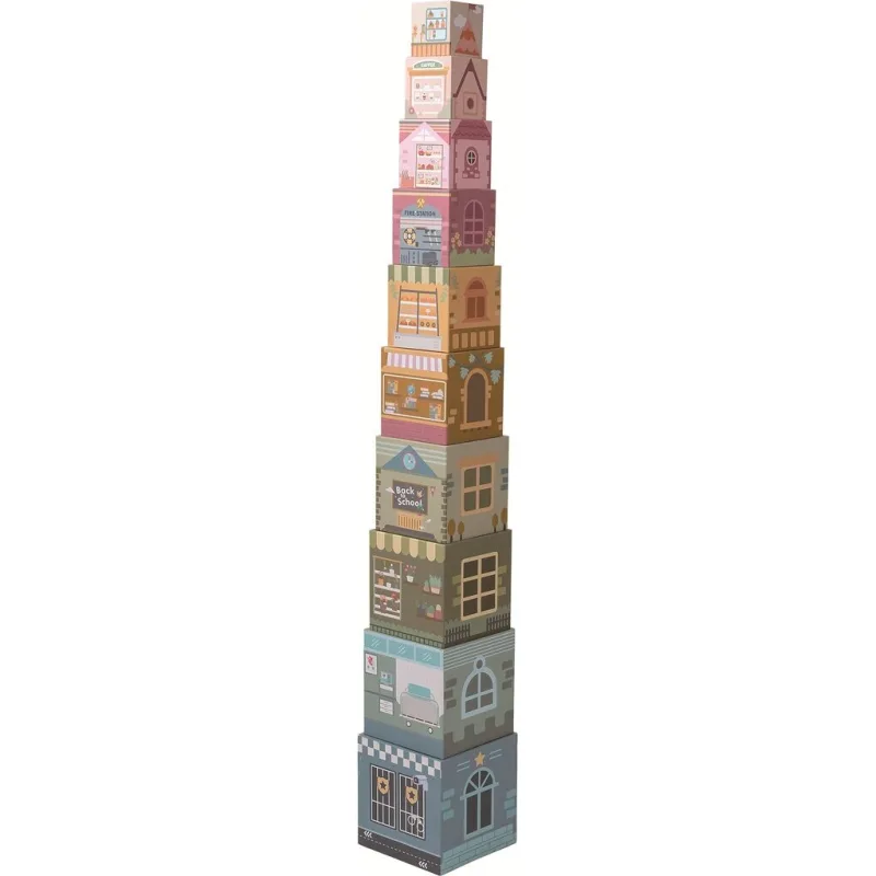 2Kids Toys Skladacia veža z kociek City