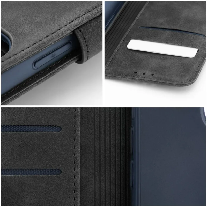Magnet Book Knižkové diárové puzdro Xiaomi Redmi Note 13 5G Čierne