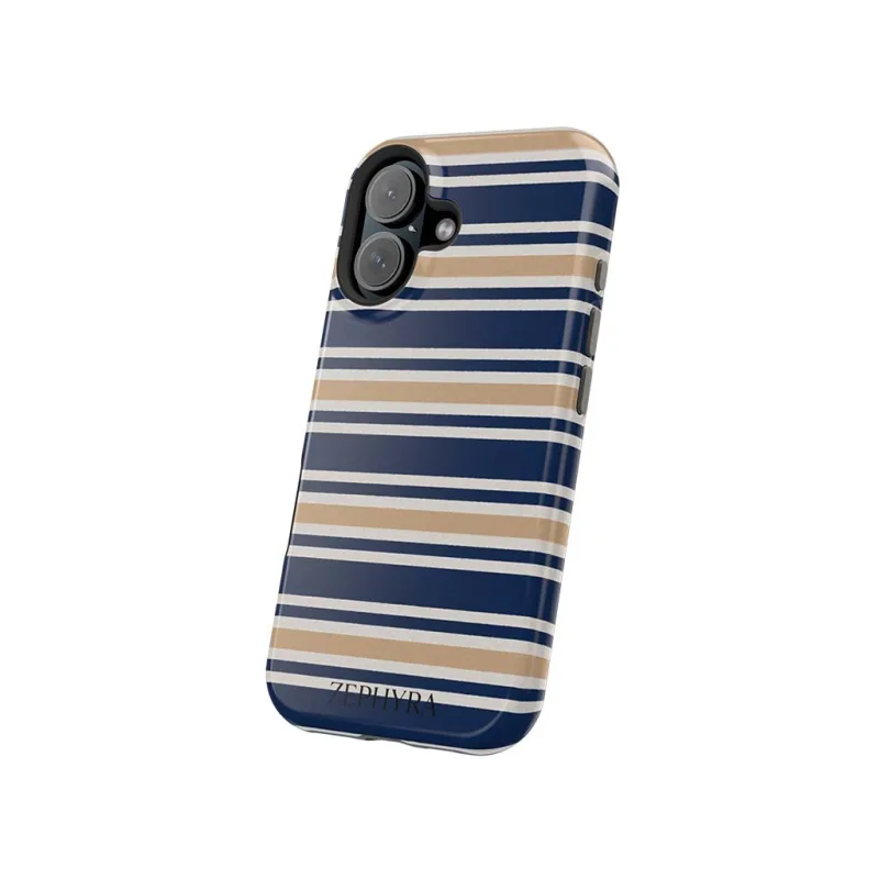 ZEPHYRA Coastal Stripes - iPhone 16 Plus Kryt