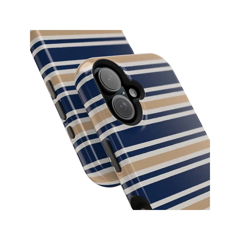 ZEPHYRA Coastal Stripes - iPhone 16 Plus Kryt