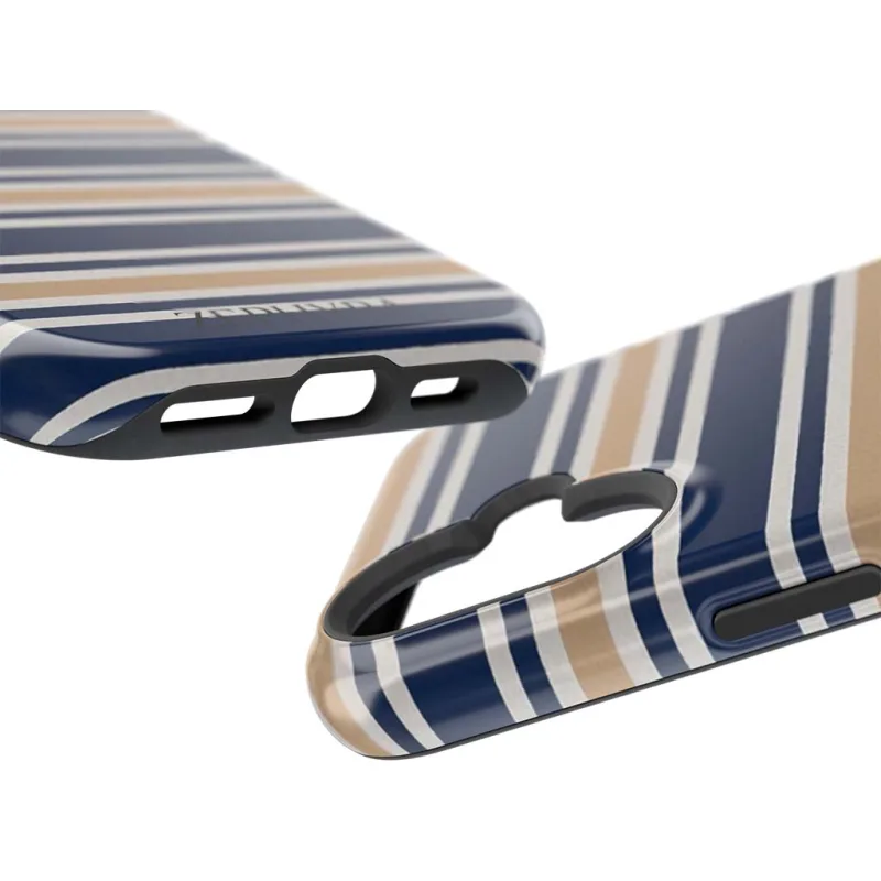 ZEPHYRA Coastal Stripes - iPhone 16 Plus Kryt