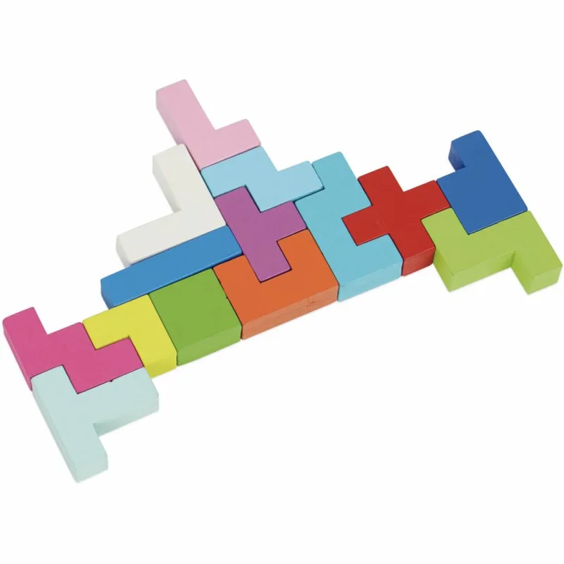 Tangram 3D farebný