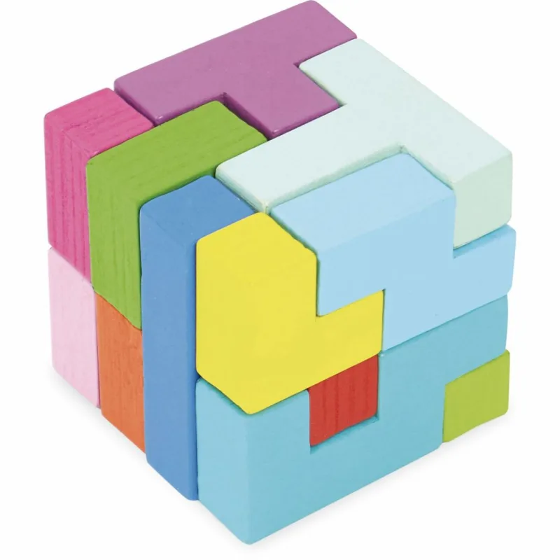 Tangram 3D farebný