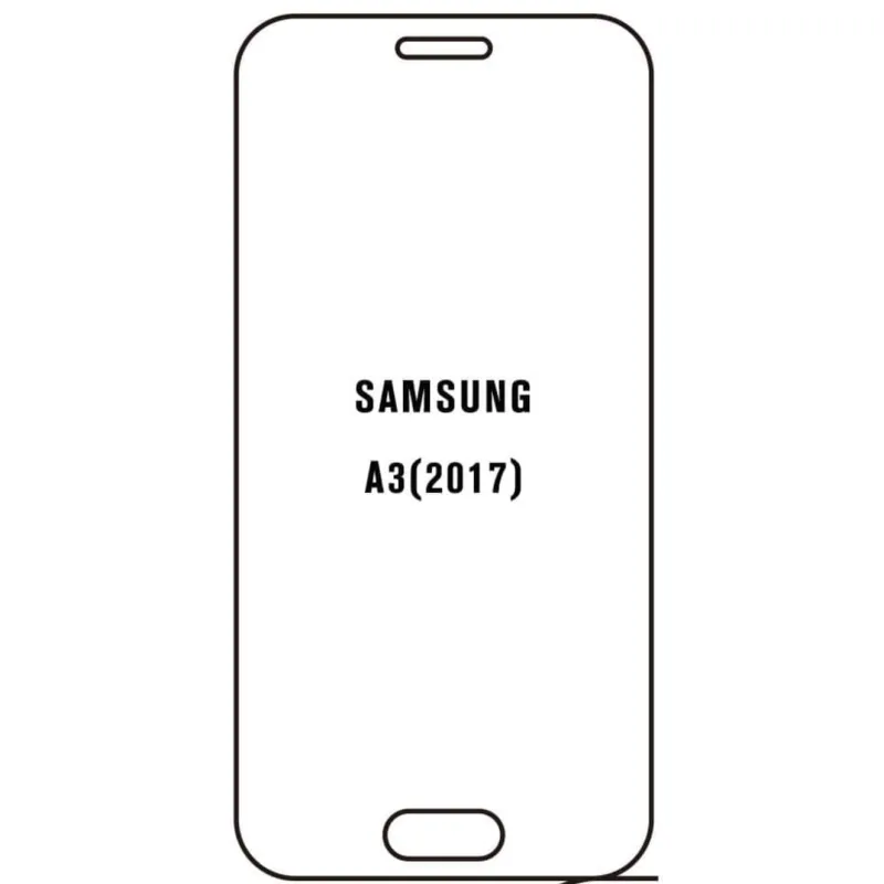 Ochranná fólia Sunshine Hydrogel pre Samsung Galaxy A3 2017 (SM-A320) Variant:: predná matná