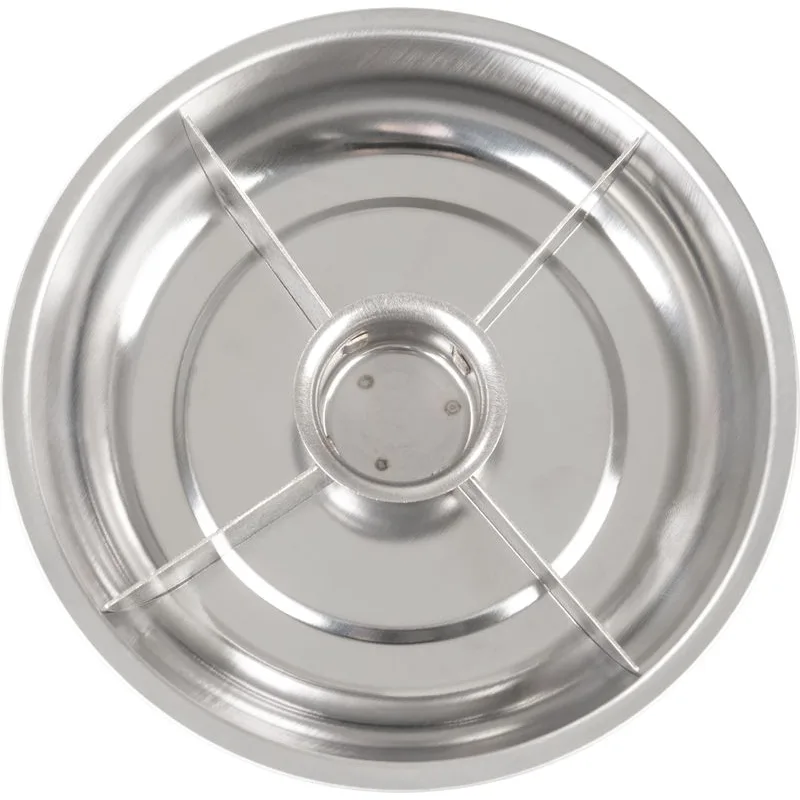Miska Strend Pro magnetická, nerezová, 4 priehradky, 148×25 mm