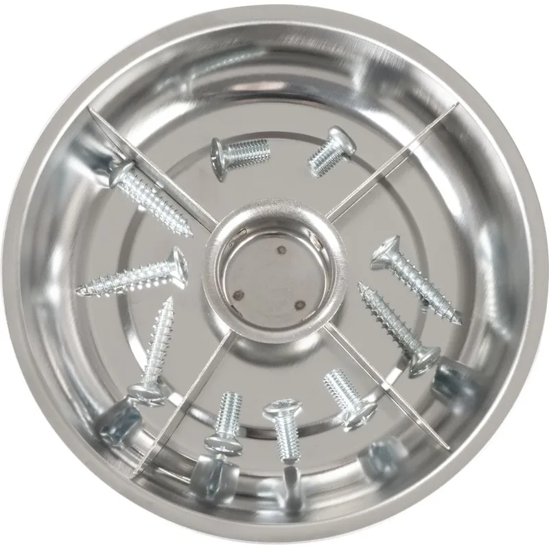 Miska Strend Pro magnetická, nerezová, 4 priehradky, 148×25 mm