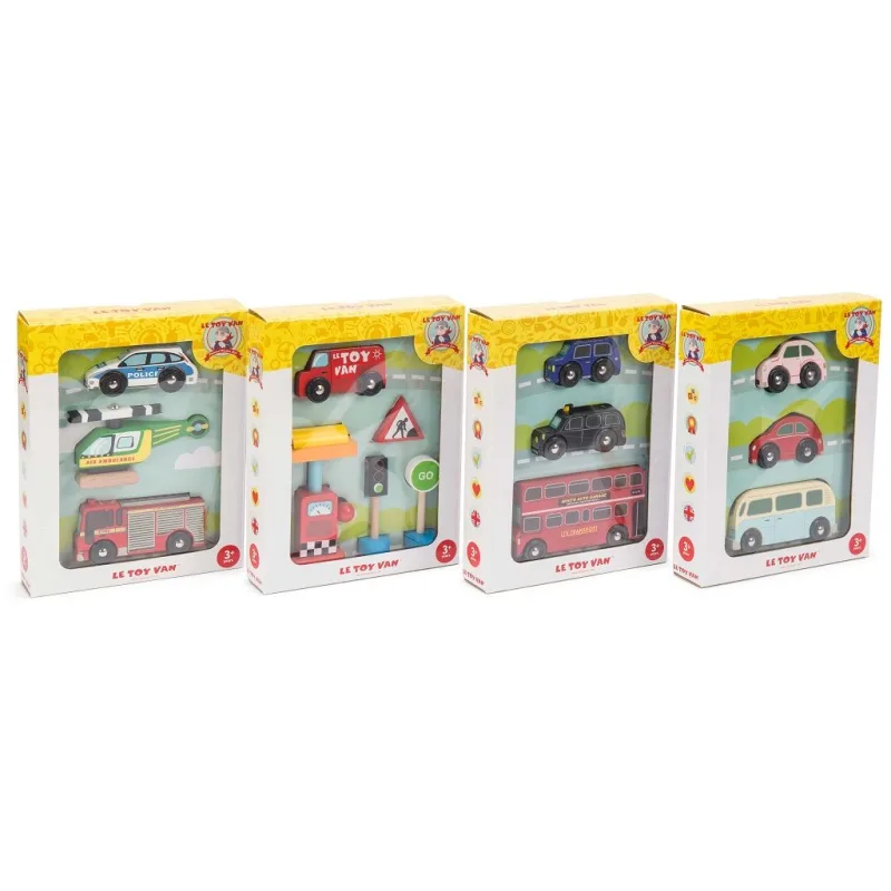 Le Toy Van set autíčok Záchranári