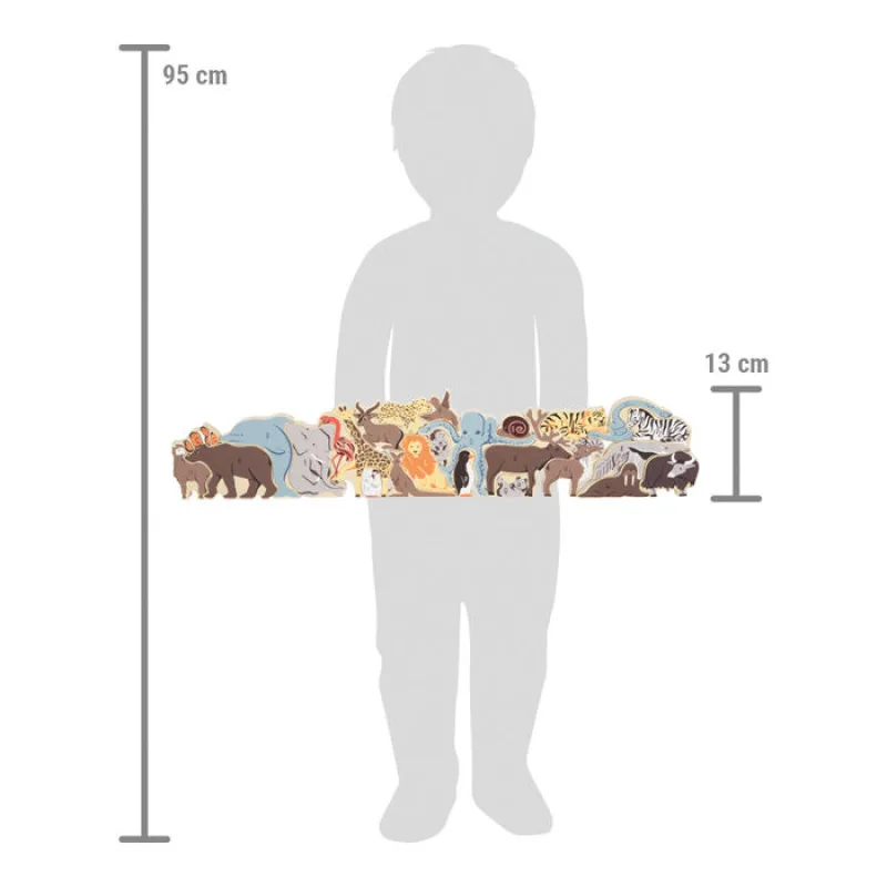 Zvieracie puzzle Písmená
