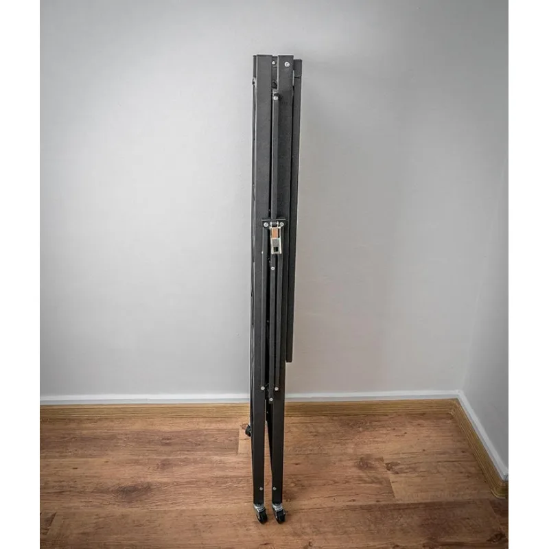 Regál Racks RAW4T – kovový, 4 police, 127x72x34 cm, 50 kg/polica, na kolieskach