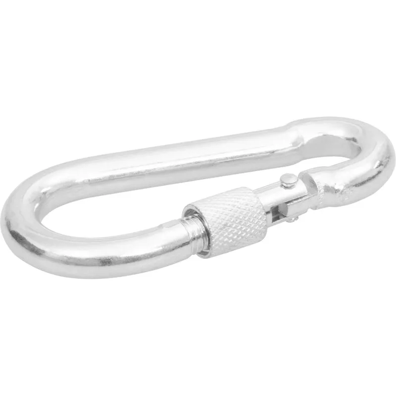 Karabinka Strend Pro, s maticou, 8 mm, balenie 10 ks