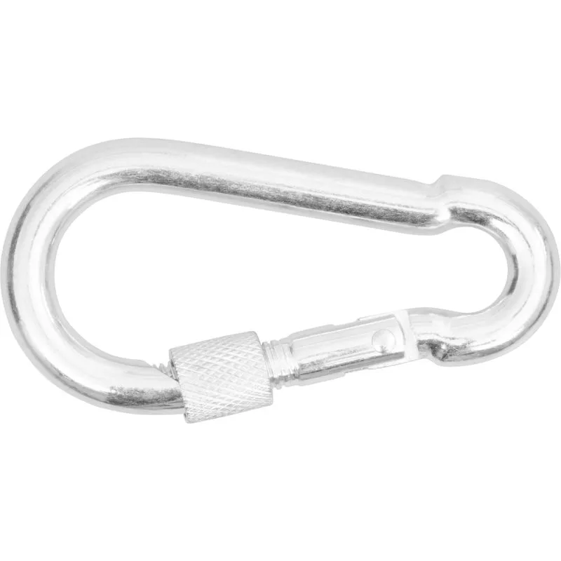 Karabinka Strend Pro, s maticou, 8 mm, balenie 10 ks