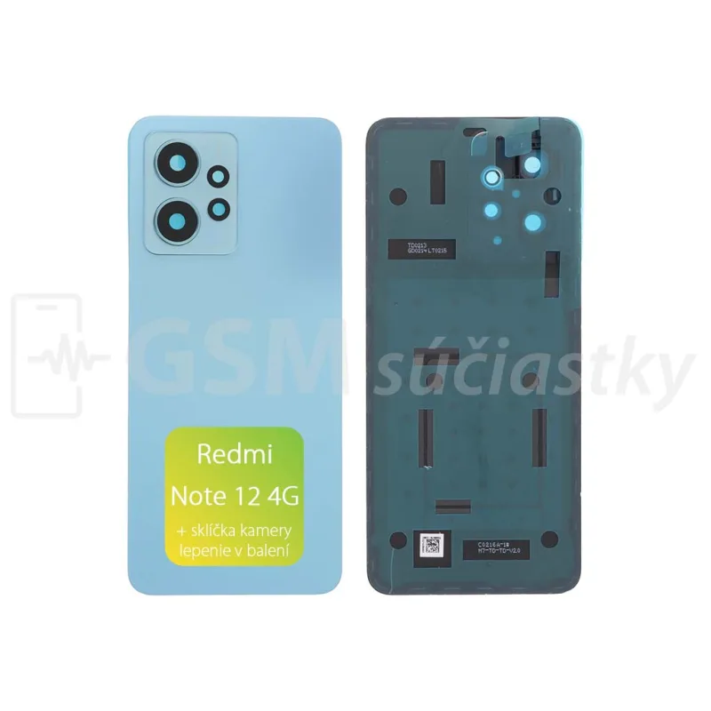 Kryt Xiaomi Redmi Note 12 4G zadný
