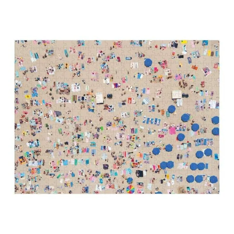 Galison Obojstranné puzzle Pláž Gray Malin 500 dielikov