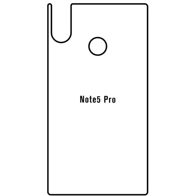 Ochranná fólia Sunshine Hydrogel pre Xiaomi Redmi Note 5 Pro Variant:: zadná matná