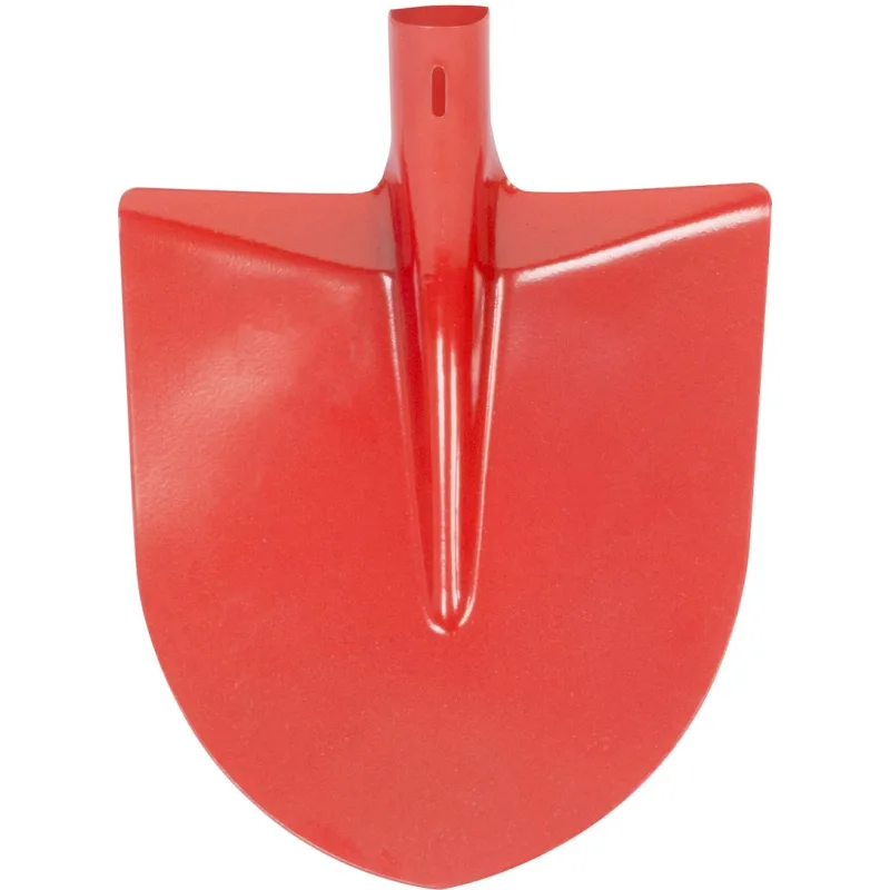 Lopata S510B Frankfurtská, červená, bez násady, 275×240 mm