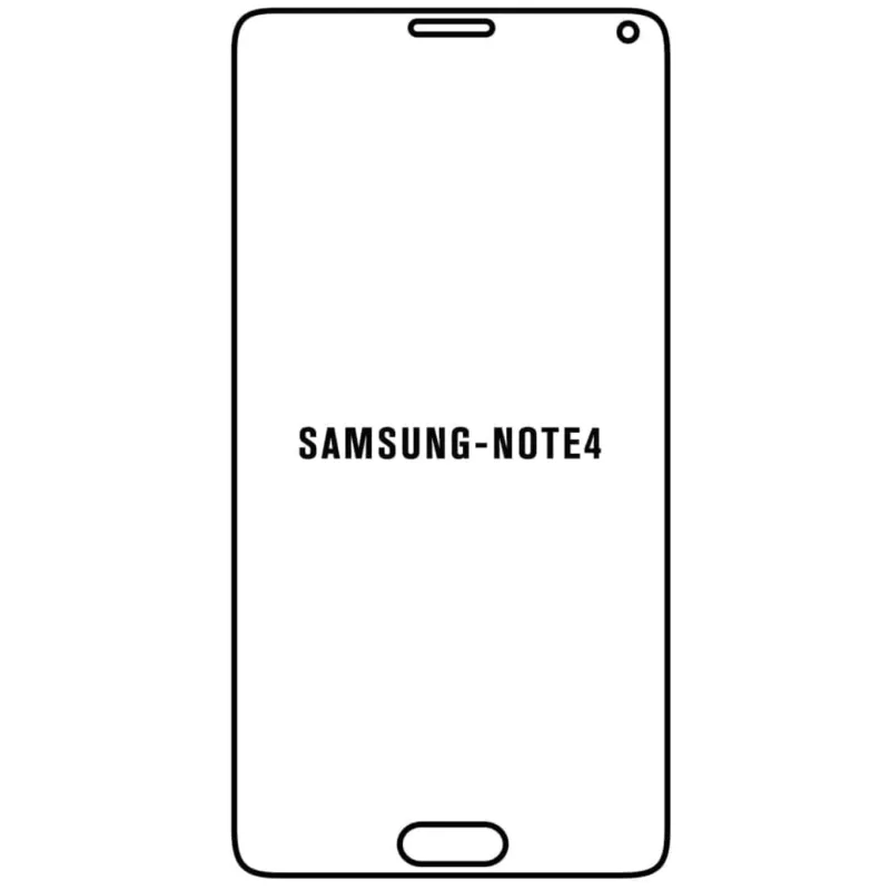 Ochranná fólia Sunshine Hydrogel pre Samsung Galaxy Note 4 (SM-N910) Variant:: zadná čirá