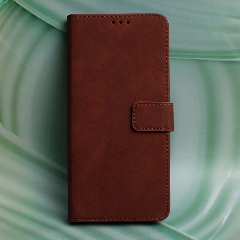 Fancy Book Puzdro otvaracie knižkové iPhone 15 Plus, Hnedé