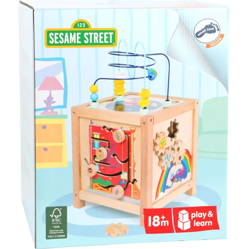 Motorická kocka Sesame Street