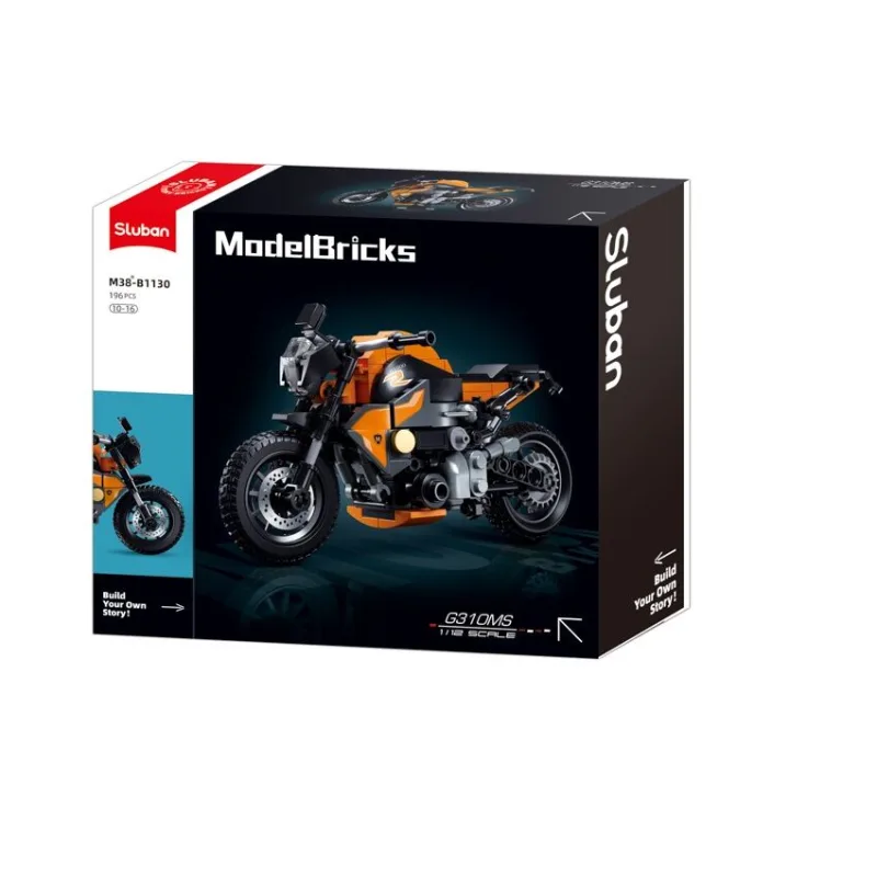 Sluban Model Bricks M38-B1130 Motocykel 310GS