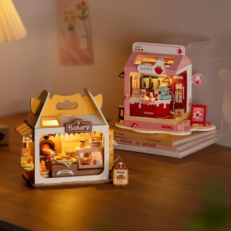 RoboTime Miniatúra domčeka Medvedíkove pekárstvo