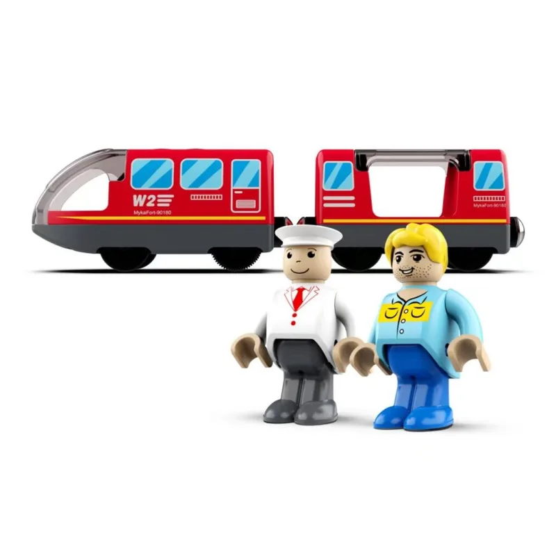 2Kids Toys Elektrický mestský vlak červený