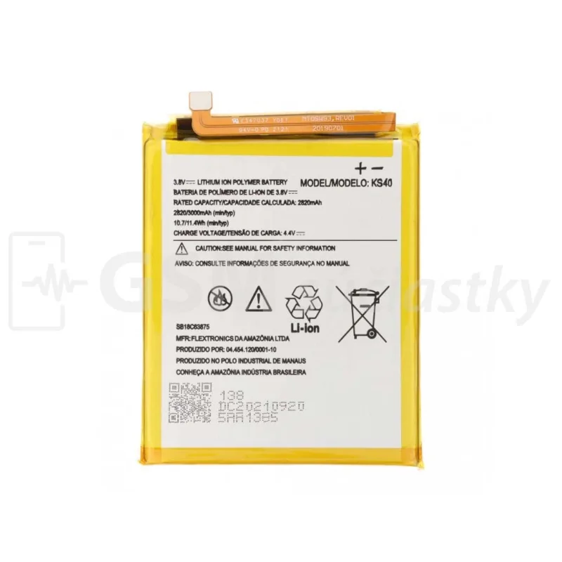 Batéria Motorola Moto E6 Play, E6i - KS40 Farba: Varianta: B