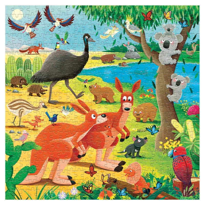 Rodinné puzzle Austrália 500 dielikov